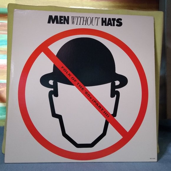 Men Without Hats Folk Of The '80s Part III 1984 Vinyl record MINTY - Picture 1 of 4